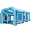VEVOR Inflatable Spray Booth Car Paint Tent 29.5x19.7x13FT with Filter 2 Blowers