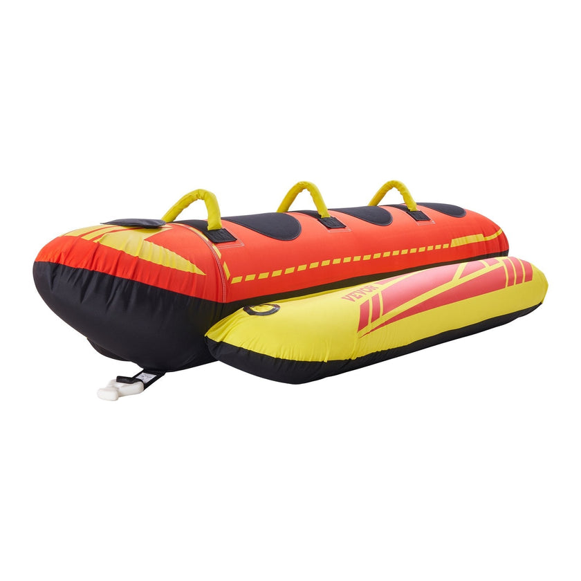 VEVOR Towable Tubes for Boating 1-3 Riders Inflatable Boat Tubes Towables 510lbs