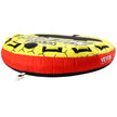 VEVOR Towable Tube for Boating, 1-3 Riders Inflatable Boat Tubes and Towables, 510 lbs, 63