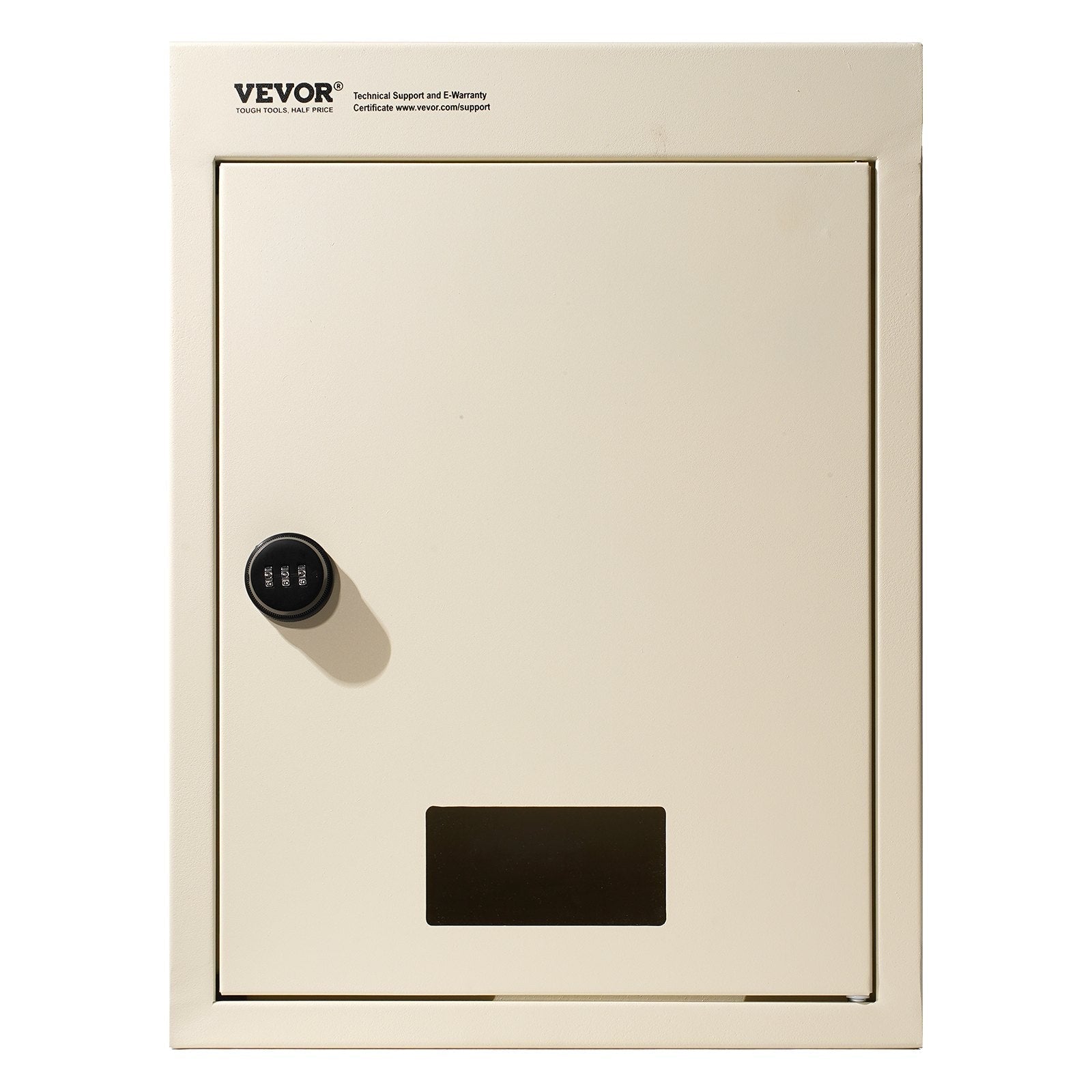 VEVOR Through The Wall Drop Box, Heavy Duty Steel Through the Wall Mailbox with 2.8-7.9