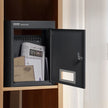 VEVOR Through The Wall Drop Box, Heavy Duty Steel Through the Wall Mailbox with 2.8-7.9
