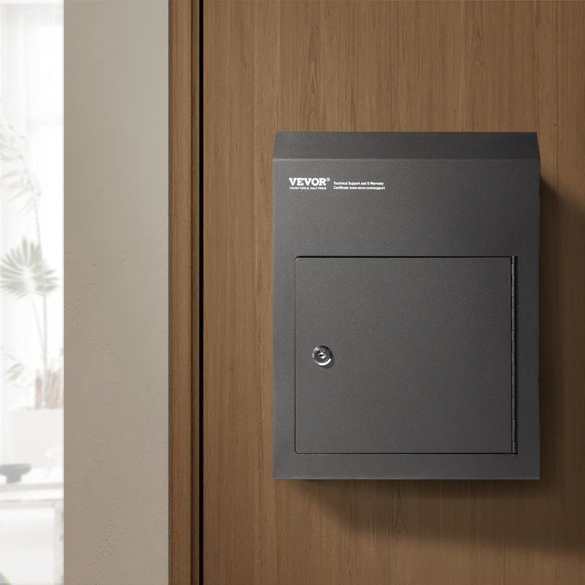 VEVOR Through The Door Key Drop Box 12x6x16