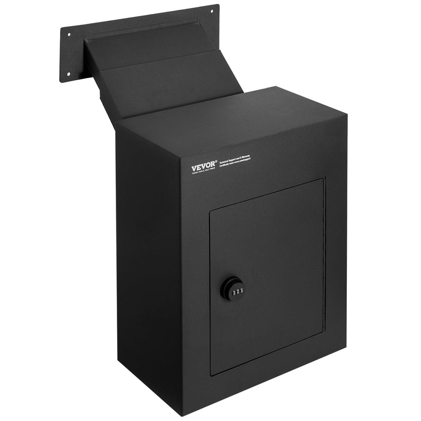 VEVOR Through The Wall Drop Box, Heavy Duty Steel Through the Wall Mailbox with 2.8-7.9