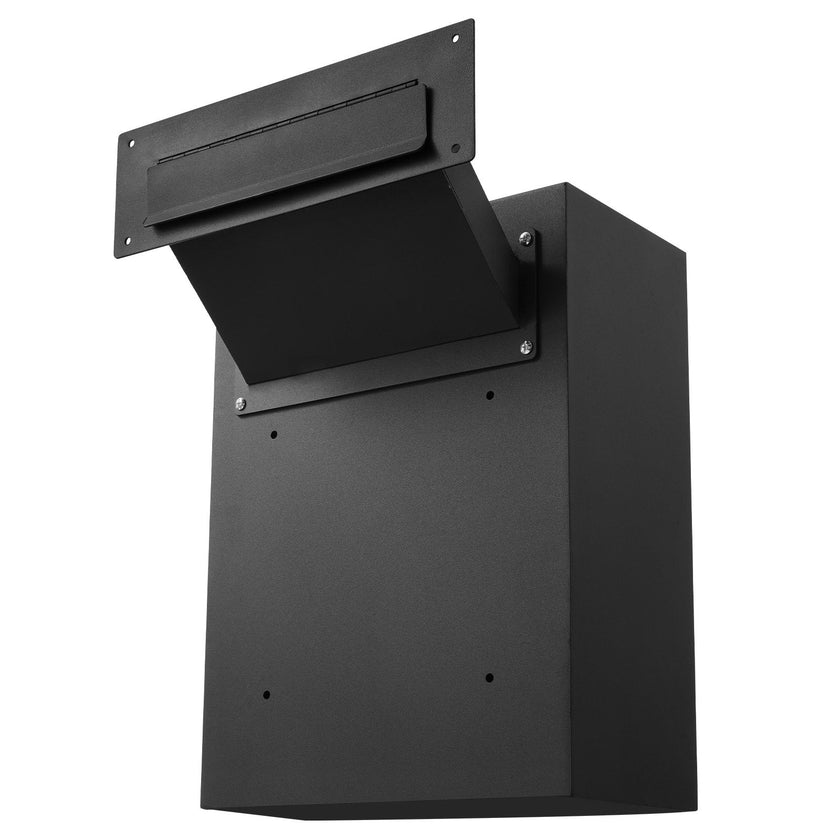 VEVOR Through The Wall Drop Box, Heavy Duty Steel Through the Wall Mailbox with 2.8-7.9