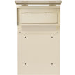 Vevor Through-the-wall Mailbox Letter Drop Box Adjustable Chute Rainproof Beige