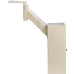 Vevor Through-the-wall Mailbox Letter Drop Box Adjustable Chute Rainproof Beige