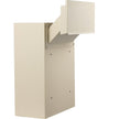 Vevor Through-the-wall Mailbox Letter Drop Box Adjustable Chute Rainproof Beige