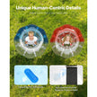 VEVOR Inflatable Bumper Balls 2-Pack, 5FT/1.5M Body Sumo Zorb Balls for Teen & Adult, 0.8mm Thick PVC Human Hamster Bubble Balls for Outdoor Team Gaming Play, Bumper Bopper Toys for Garden, Yard, Park