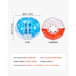 VEVOR Inflatable Bumper Balls 2-Pack, 5FT/1.5M Body Sumo Zorb Balls for Teen & Adult, 0.8mm Thick PVC Human Hamster Bubble Balls for Outdoor Team Gaming Play, Bumper Bopper Toys for Garden, Yard, Park