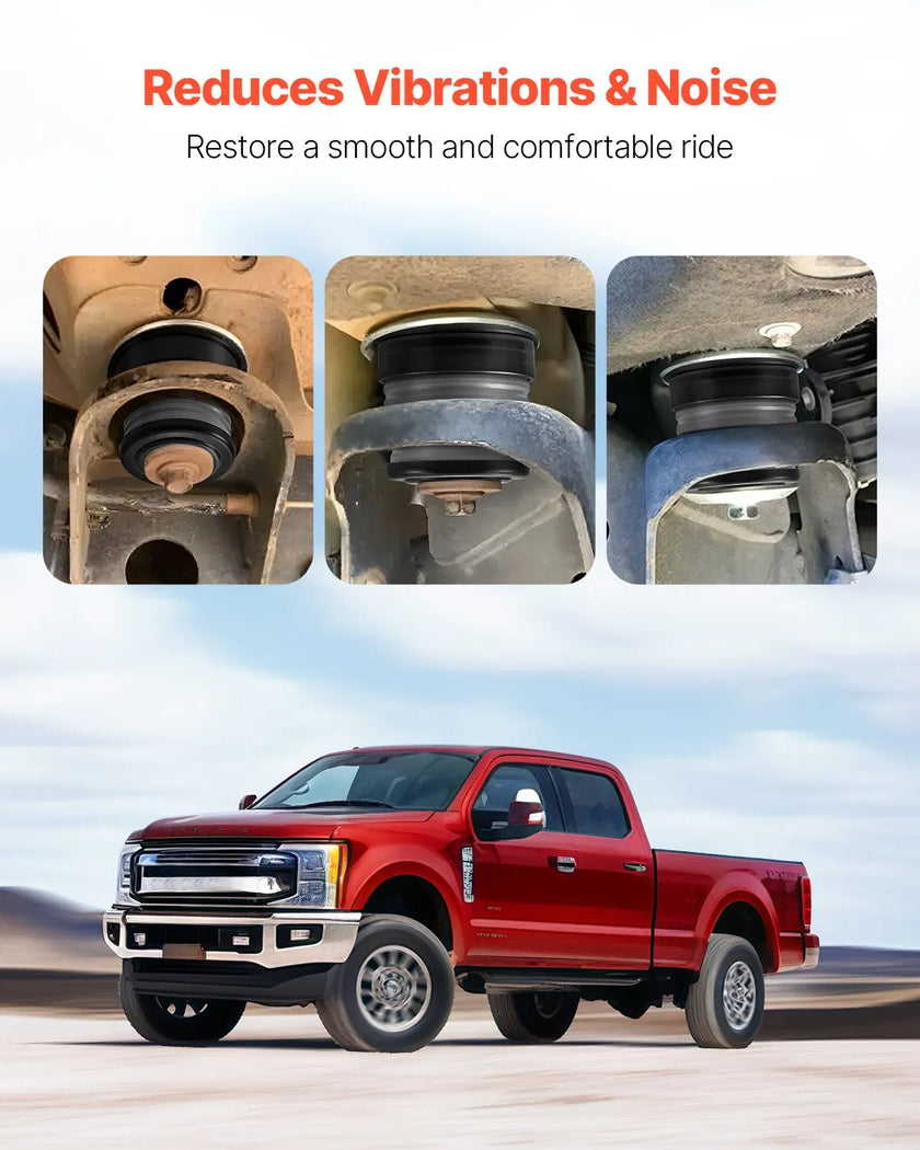 VEVOR Body Mount Bushing Kit for 2008-2016 F250 F350 Super Duty 64 PCS Silicone