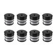 VEVOR Body Mount Bushing Kit for 2008-2016 F250 F350 Super Duty 64 PCS Silicone