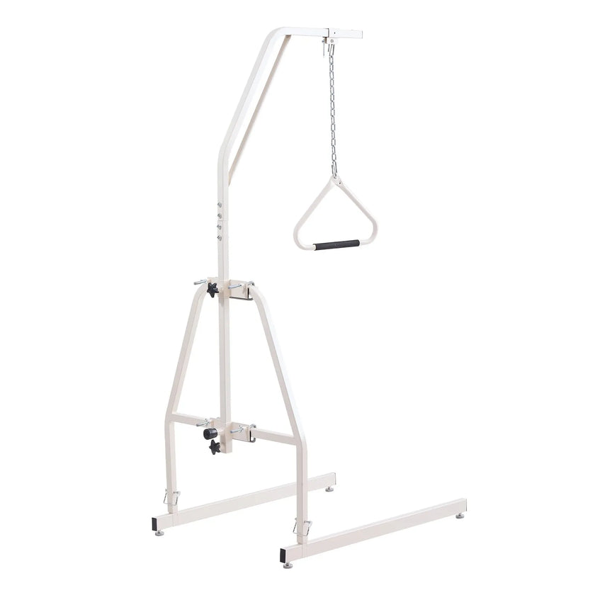 VEVOR Trapeze Bar for Bed Mobility 250LBS Bed Trapeze with Clamp and Floor Stand
