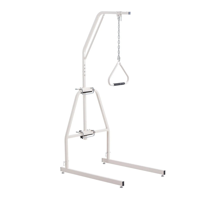 VEVOR Trapeze Bar for Bed Mobility 250LBS Bed Trapeze with Clamp and Floor Stand