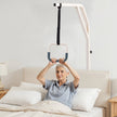 VEVOR Trapeze Bar for Bed Mobility Height-Adjustable Free Standing Trapeze Bar