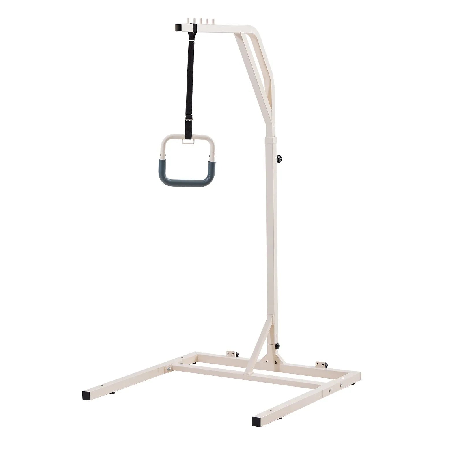 VEVOR Trapeze Bar for Bed Mobility Height-Adjustable Free Standing Trapeze Bar