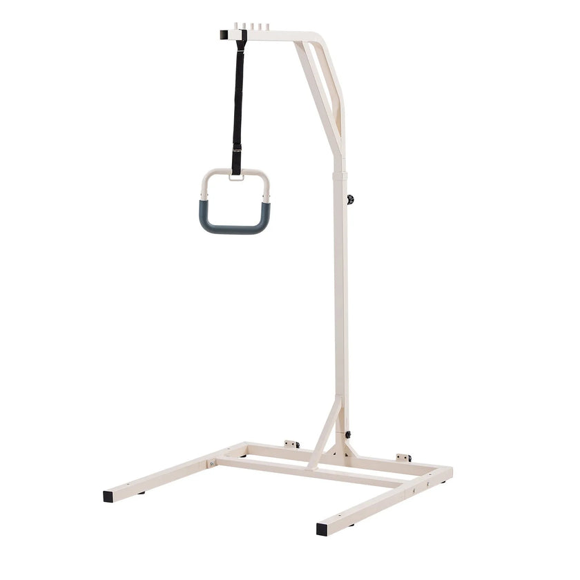 VEVOR Trapeze Bar for Bed Mobility Height-Adjustable Free Standing Trapeze Bar
