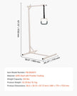 VEVOR Trapeze Bar for Bed Mobility 250 LBS Capacity Free Standing Trapeze Bar