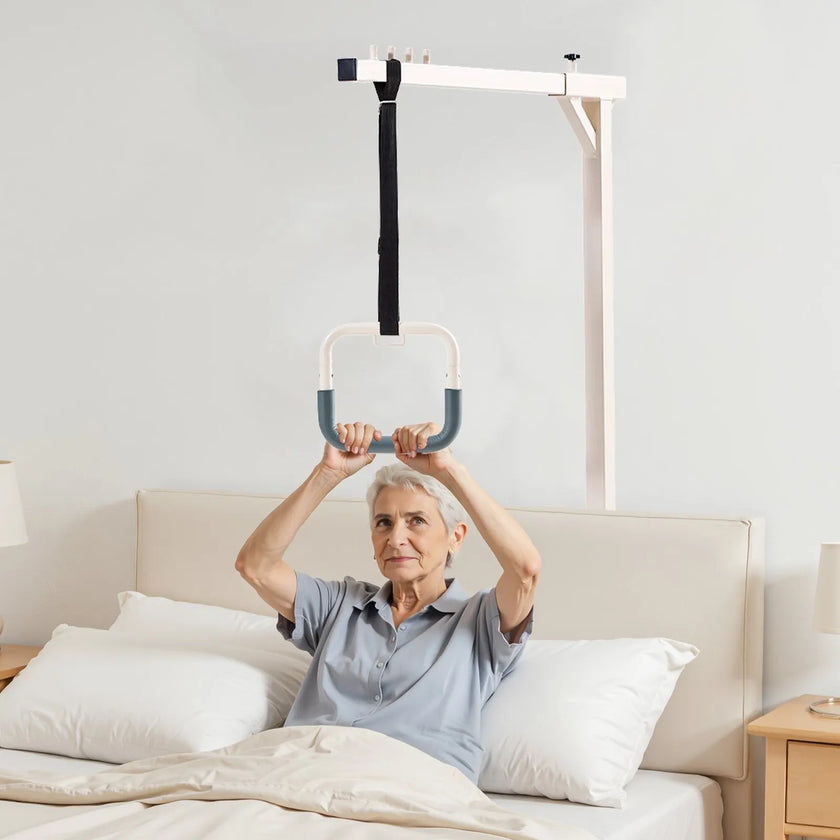 VEVOR Trapeze Bar for Bed Mobility 250 LBS Capacity Free Standing Trapeze Bar