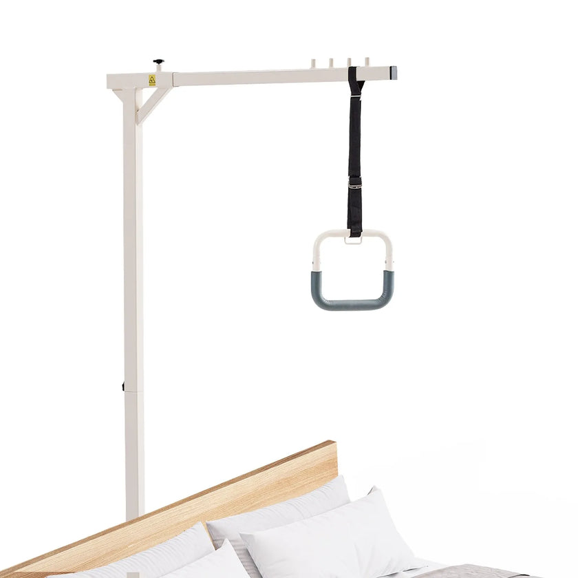 VEVOR Trapeze Bar for Bed Mobility 250 LBS Capacity Free Standing Trapeze Bar