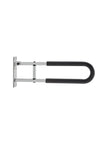 VEVOR Folding Toilet Safety Rail 23.8 In 300 Lbs Load Capacity Handicap Grab Bar