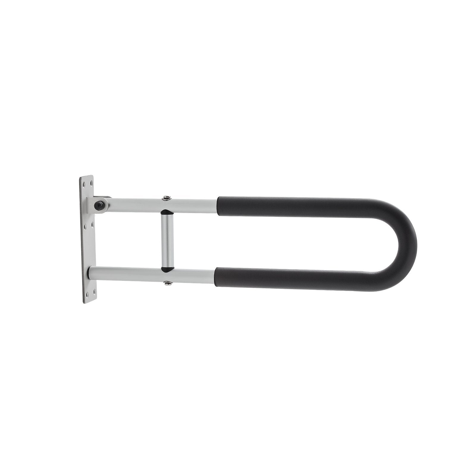 VEVOR Folding Toilet Safety Rail 23.8 In 300 Lbs Load Capacity Handicap Grab Bar
