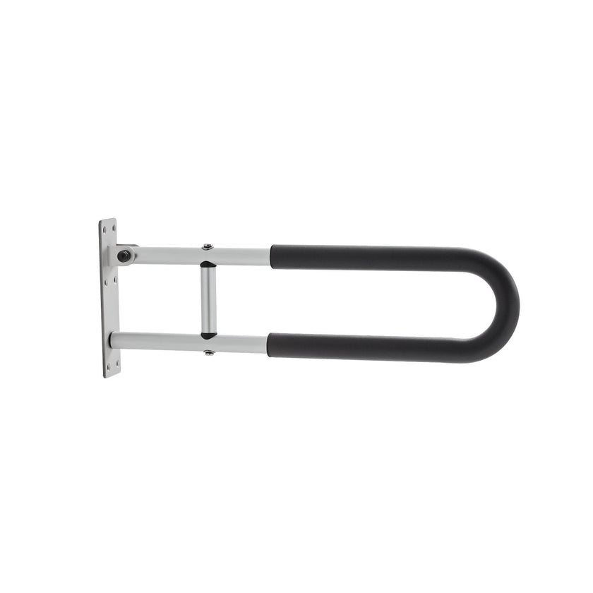 VEVOR Folding Toilet Safety Rail 23.8 In 300 Lbs Load Capacity Handicap Grab Bar