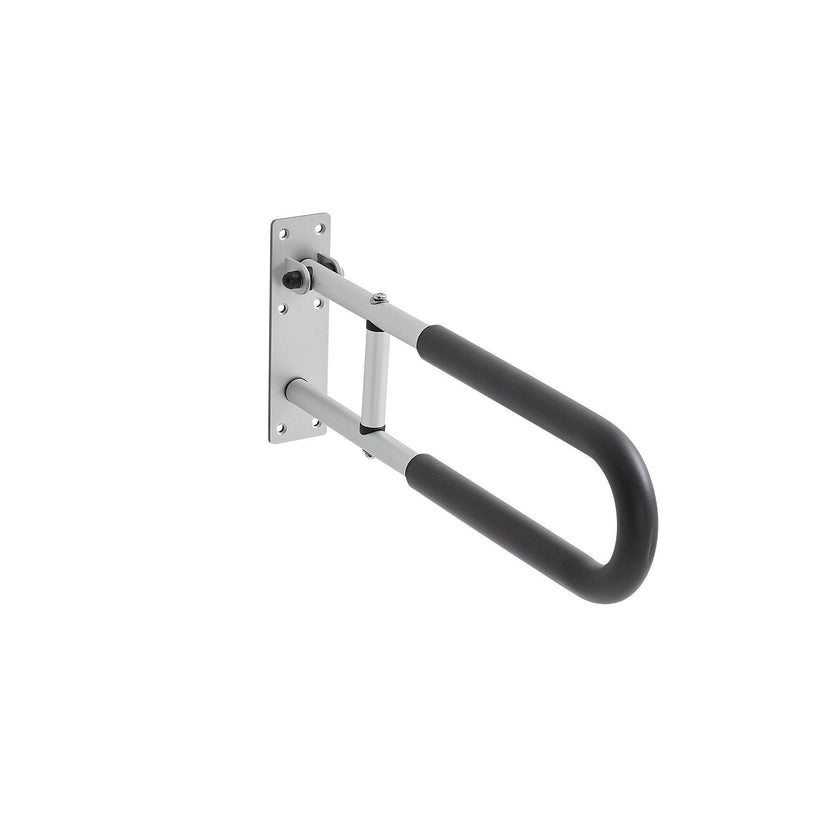 VEVOR Folding Toilet Safety Rail 23.8 In 300 Lbs Load Capacity Handicap Grab Bar