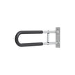 VEVOR Folding Toilet Safety Rail 23.8 In 300 Lbs Load Capacity Handicap Grab Bar