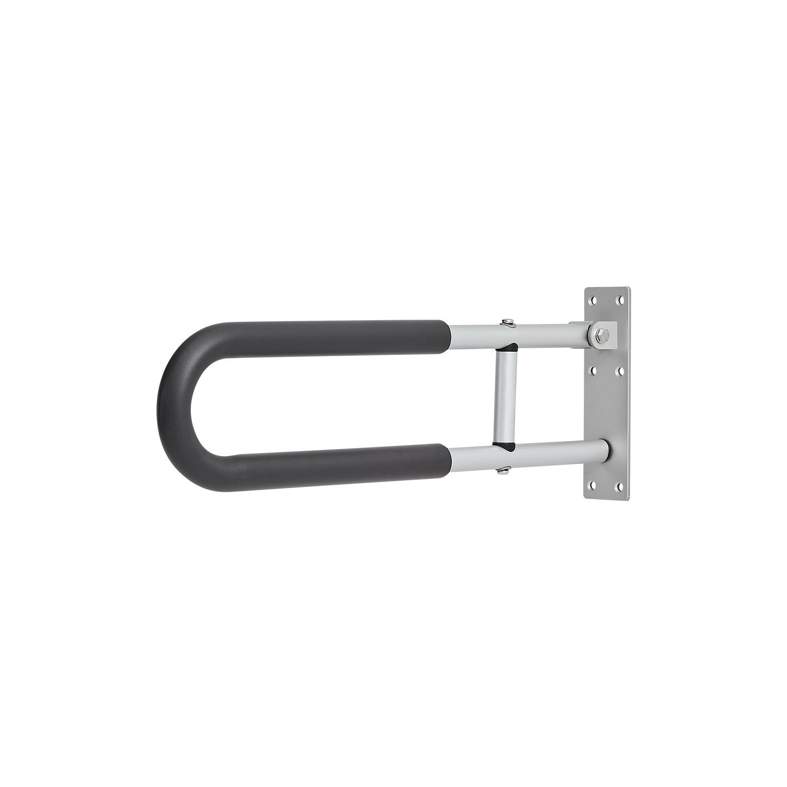 VEVOR Folding Toilet Safety Rail 23.8 In 300 Lbs Load Capacity Handicap Grab Bar