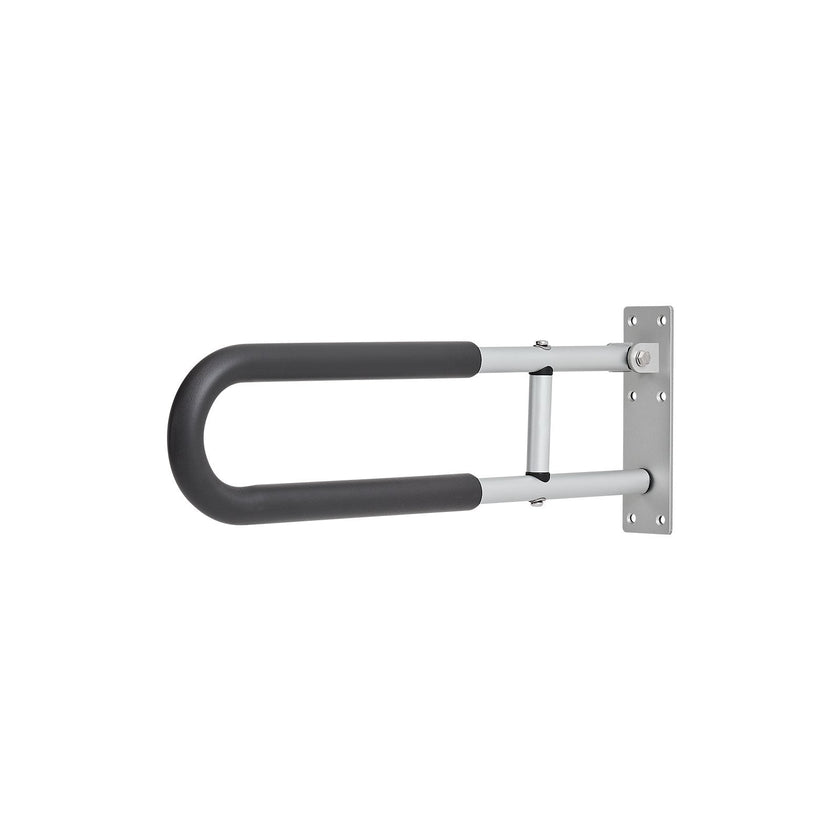 VEVOR Folding Toilet Safety Rail 23.8 In 300 Lbs Load Capacity Handicap Grab Bar