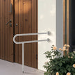 VEVOR Toilet Safety Rail with Leg 31.5In 300lb Capacity Stainless Steel Grab Bar