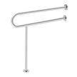 VEVOR Toilet Safety Rail with Leg 31.5In 300lb Capacity Stainless Steel Grab Bar