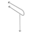 VEVOR Toilet Safety Rail with Leg 31.5In 300lb Capacity Stainless Steel Grab Bar