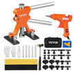 VEVOR 46 PCS Dent Removal Kit, Paintless Dent Repair Kit with Golden Dent Lifter, Hot Glue Gun and Glue Sticks, Car Dent Puller Kit for Auto Dent Removal, Small Hail Damage, Door Ding
