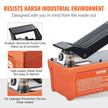 VEVOR Air Hydraulic Pump Foot Operated Pump 10,000PSI 98in³ 6.6FT Auto Body Shop