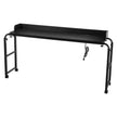 VEVOR Overbed Table Mobile Bed Side Desk 4 Wheels (2 with Brakes) & Power Socket