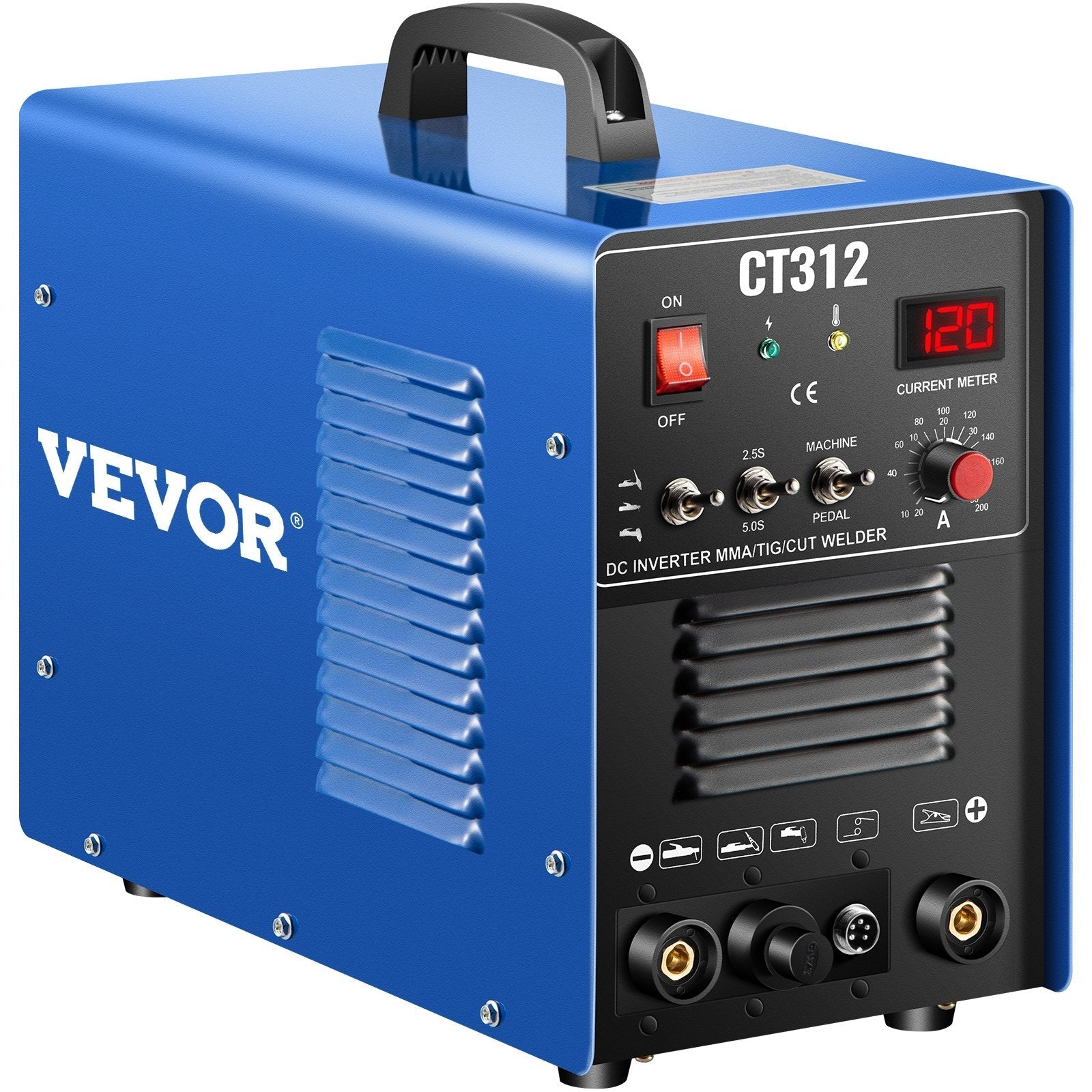 CT312 TIG/MMA Welder + Plasma Cutter 3in1 Welding Machine + Accessories
