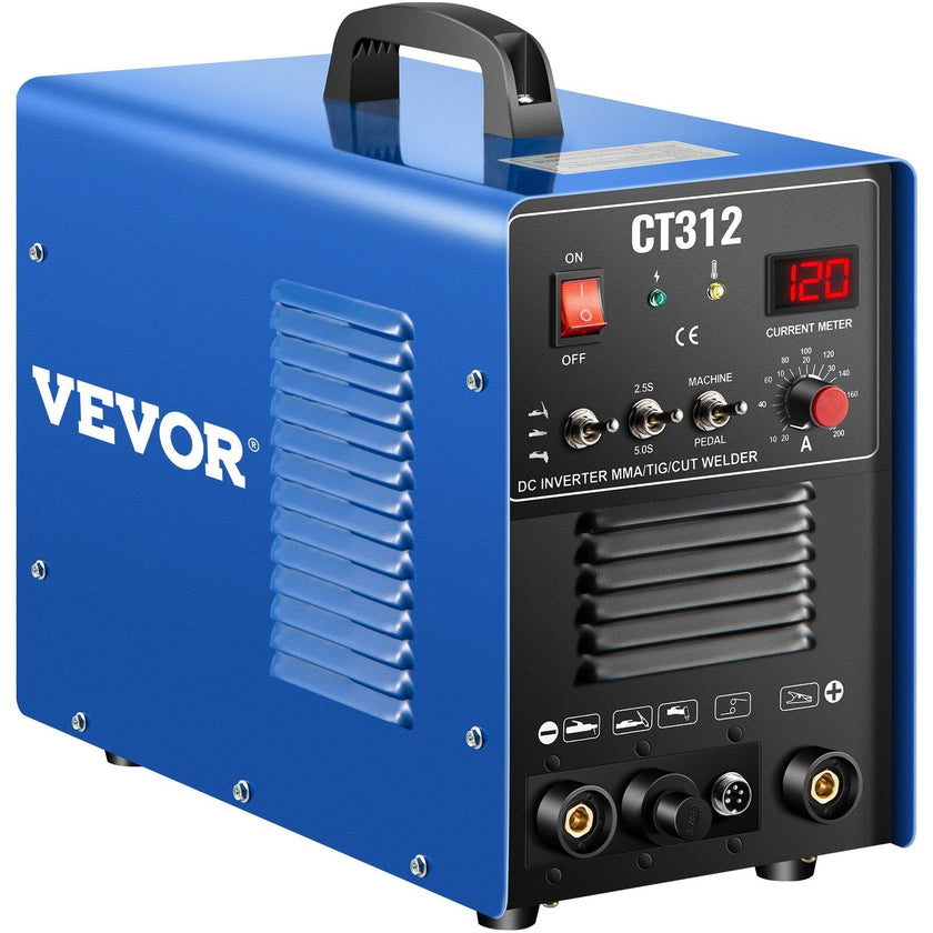 CT312 TIG/MMA Welder + Plasma Cutter 3in1 Welding Machine + Accessories