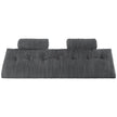 VEVOR Headboard Pillow King Wedge Headboard Pillow with 2 Pockets & Headrests