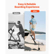 VEVOR 2-Step Heavy-Duty Boat Trailer Steps with Handrail and Non-Slip Surface