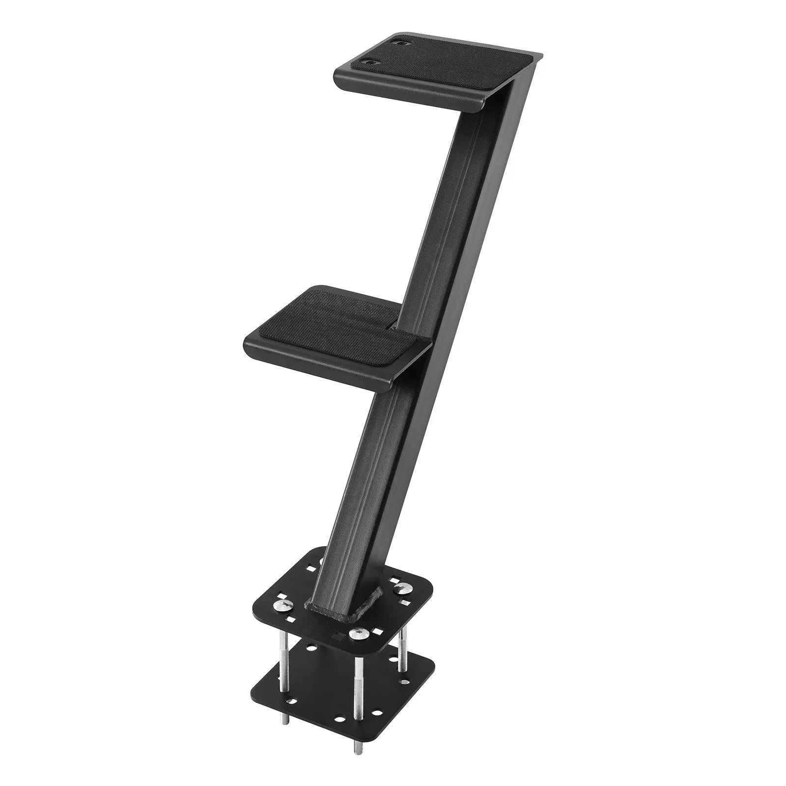 VEVOR 2-Step Heavy-Duty Boat Trailer Steps with Handrail and Non-Slip Surface