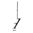 VEVOR 2-Step Heavy-Duty Boat Trailer Steps with Handrail and Non-Slip Surface