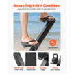 Boat Trailer Steps with Handle – Heavy-Duty 3-Step Side-Mount Marine Ladder