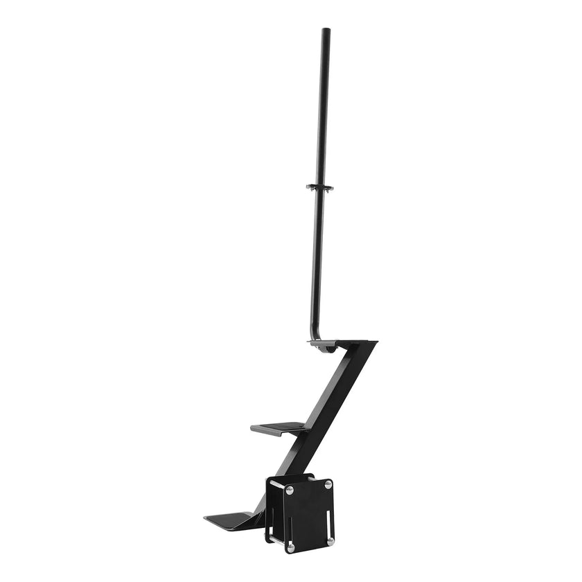 Boat Trailer Steps with Handle – Heavy-Duty 3-Step Side-Mount Marine Ladder