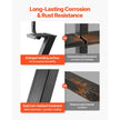 Boat Trailer Steps with Handle – Heavy-Duty 4-Step Marine Ladder