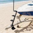 Boat Trailer Steps with Handle – Heavy-Duty 4-Step Marine Ladder