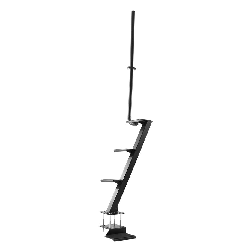 Boat Trailer Steps with Handle – Heavy-Duty 4-Step Marine Ladder
