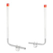 VEVOR Boat Trailer Guide, 62” with LED Light Trailer Guide Poles, 2PCS Rustproof Galvanized Steel Trailer Guide ons, Trailer Guides with PVC Pipes, for Ski Boat, Fishing Boat or Sailboat Trailer
