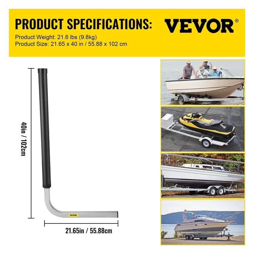 VEVOR Boat Trailer Guide-ons, 40\
