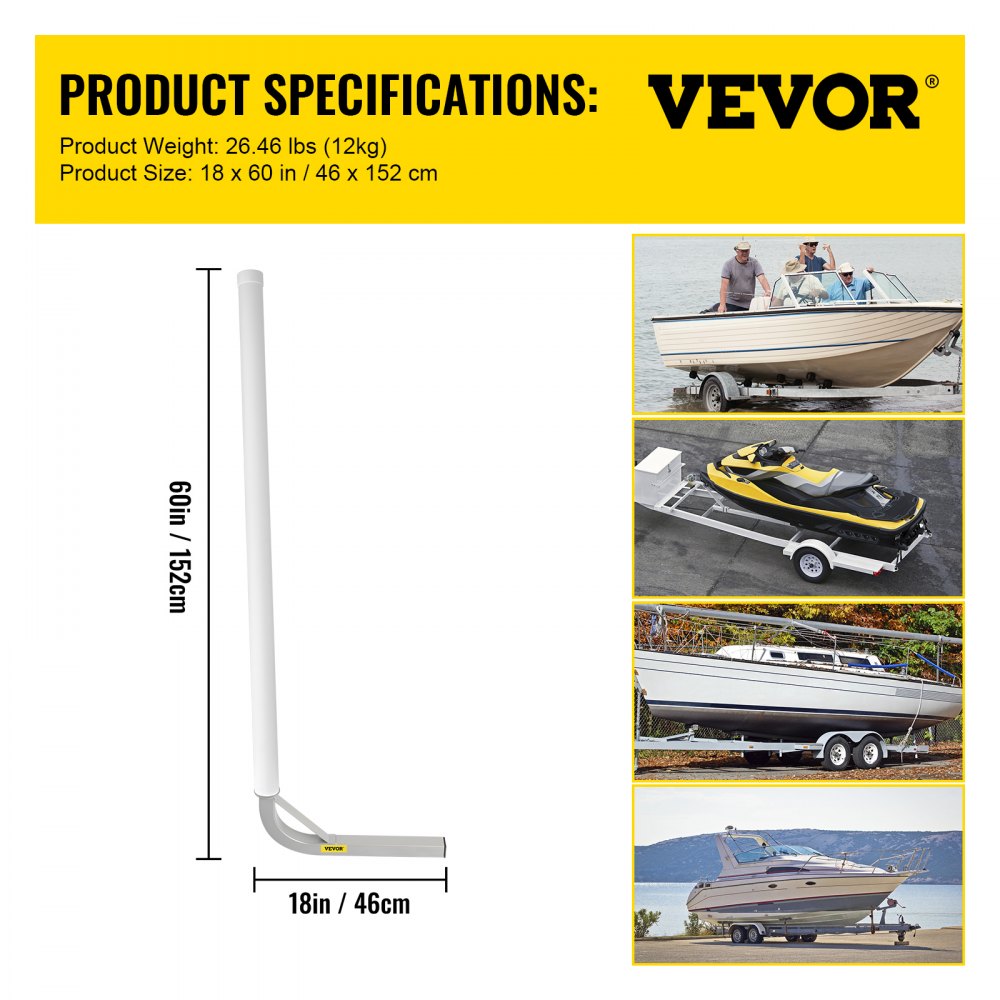 VEVOR Boat Trailer Guide-on 60